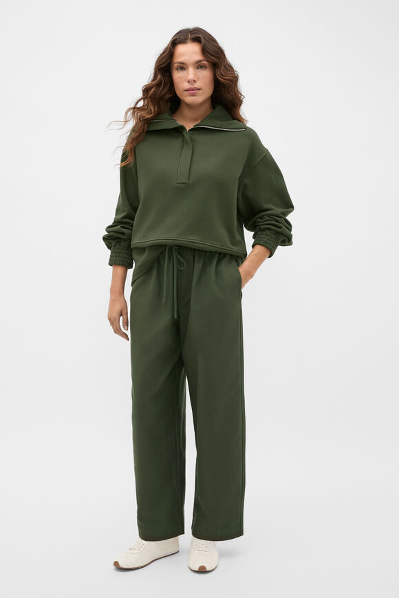 Elasticated Utility Pant  Deep Forest  hi-res