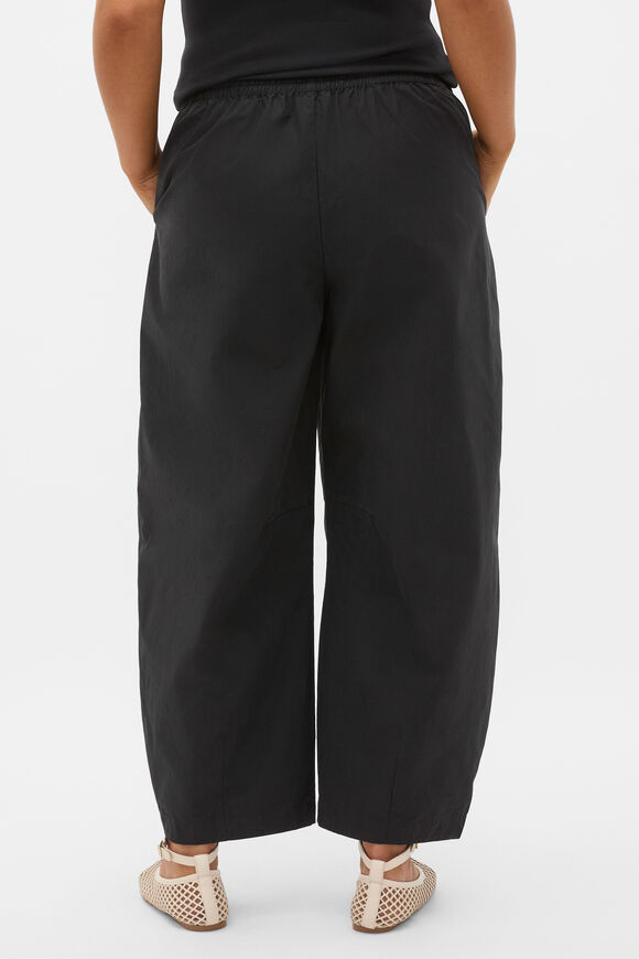 Cotton Elasticated Pant  Black  hi-res