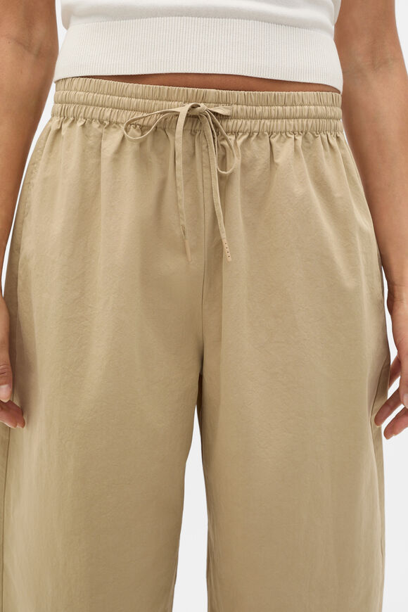 Cotton Elasticated Pant  Caramel Clay  hi-res