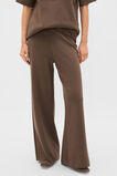 Knitted Rib Side Pant  Chestnut  hi-res
