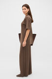 Knitted Rib Side Pant  Chestnut  hi-res