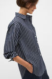 Textured Stripe Pocket Shirt  Twilight Blue Stripe  hi-res