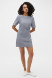 Linen Gingham Mini Dress  Twilight Blue Gingham  hi-res