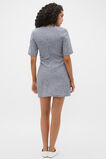 Linen Gingham Mini Dress  Twilight Blue Gingham  hi-res