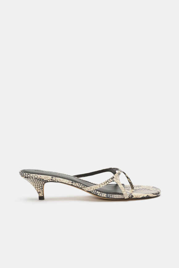 Isadora Heel  Snake Print  hi-res
