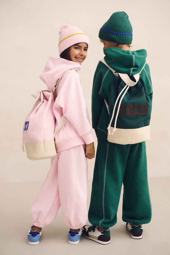 Basic Knit Beanie  Pink Lemonade  hi-res
