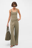 Core Linen Easy Wide Leg Pant  Caper  hi-res