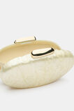 Acrylic Hardcase Clutch  Cream  hi-res