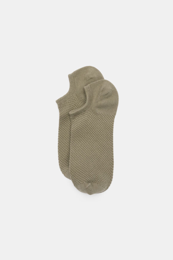 Mini Waffle Sneaker Sock  Caper  hi-res