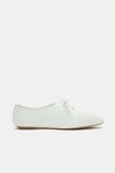 Ellie Ballet Lace Up  White  hi-res