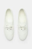 Ellie Ballet Lace Up  White  hi-res