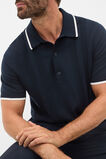 Cotton Rib Polo  Midnight Blue  hi-res