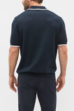 Cotton Rib Polo  Midnight Blue  hi-res