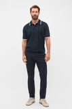 Cotton Rib Polo  Midnight Blue  hi-res
