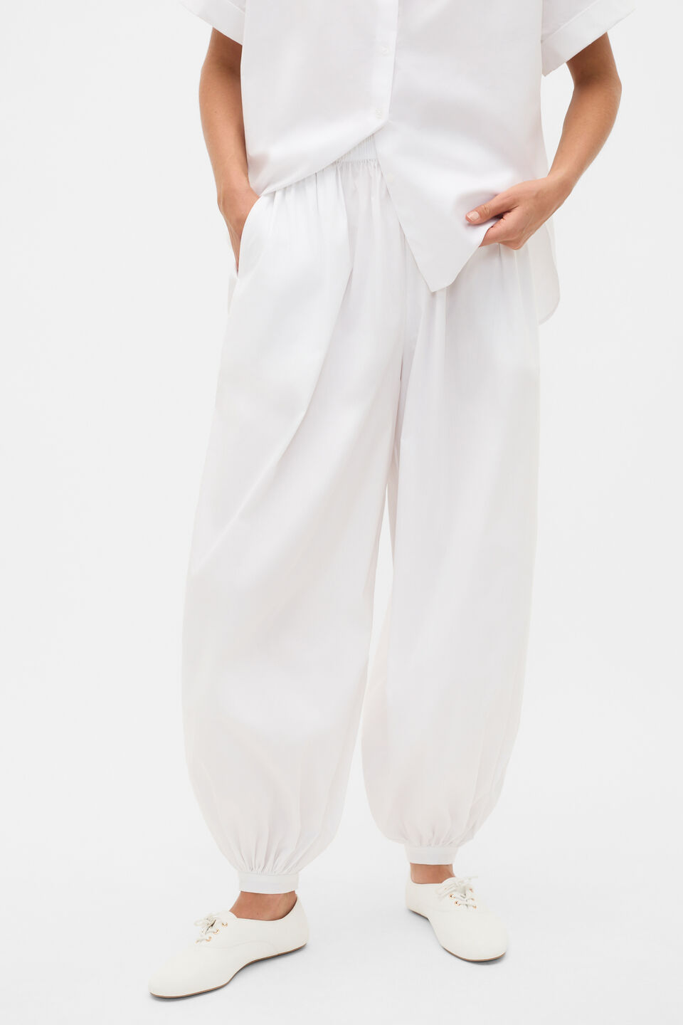 Genie Pant  Whisper White