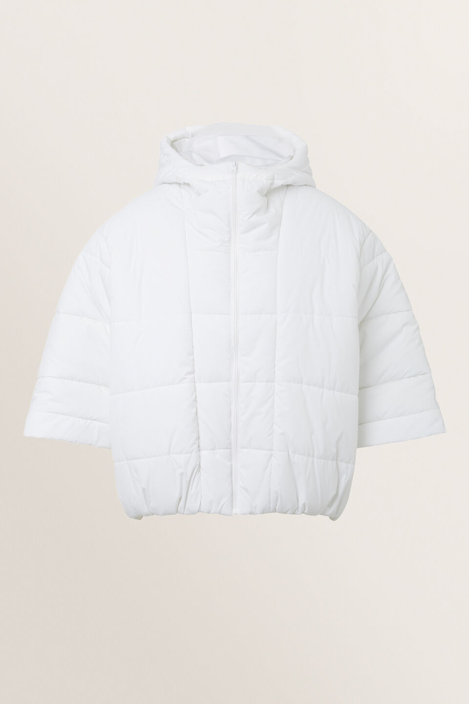 Quilted Poncho  