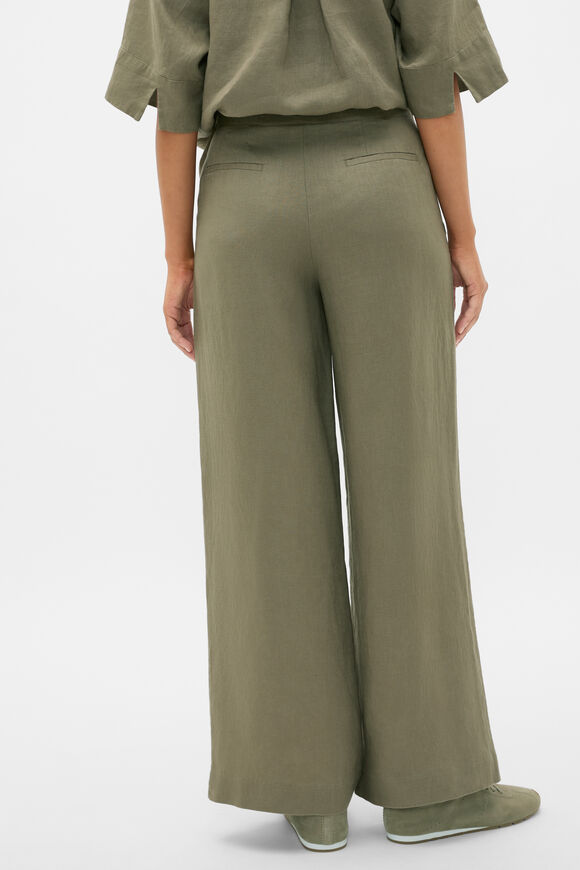 Core Linen Waisted Pant  Caper  hi-res