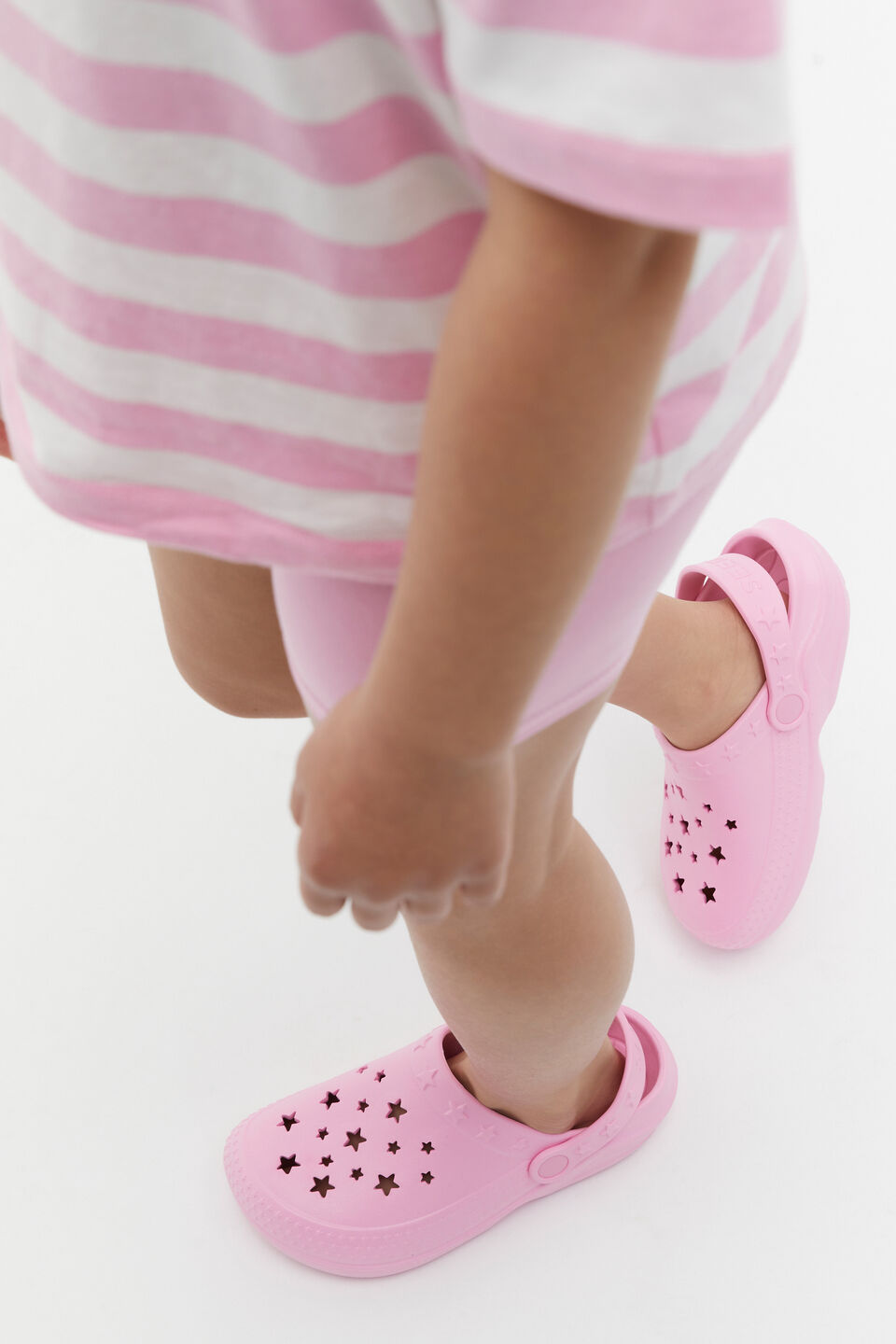 Star Moulded Clog  Candy Pink