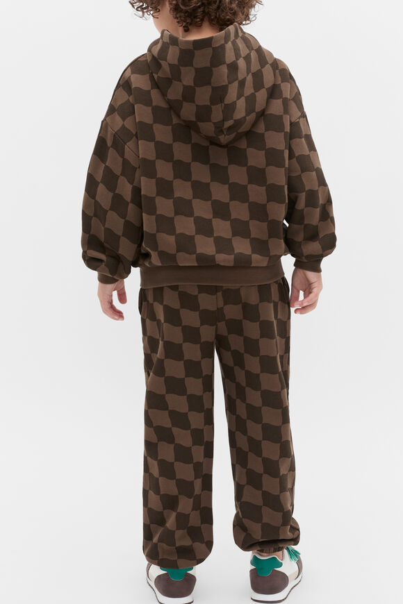 Check Hoodie  Cacao  hi-res
