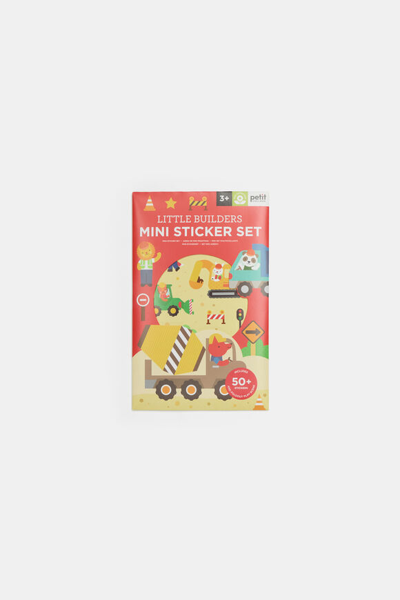 Little Builders Mini Sticker Set  Multi  hi-res
