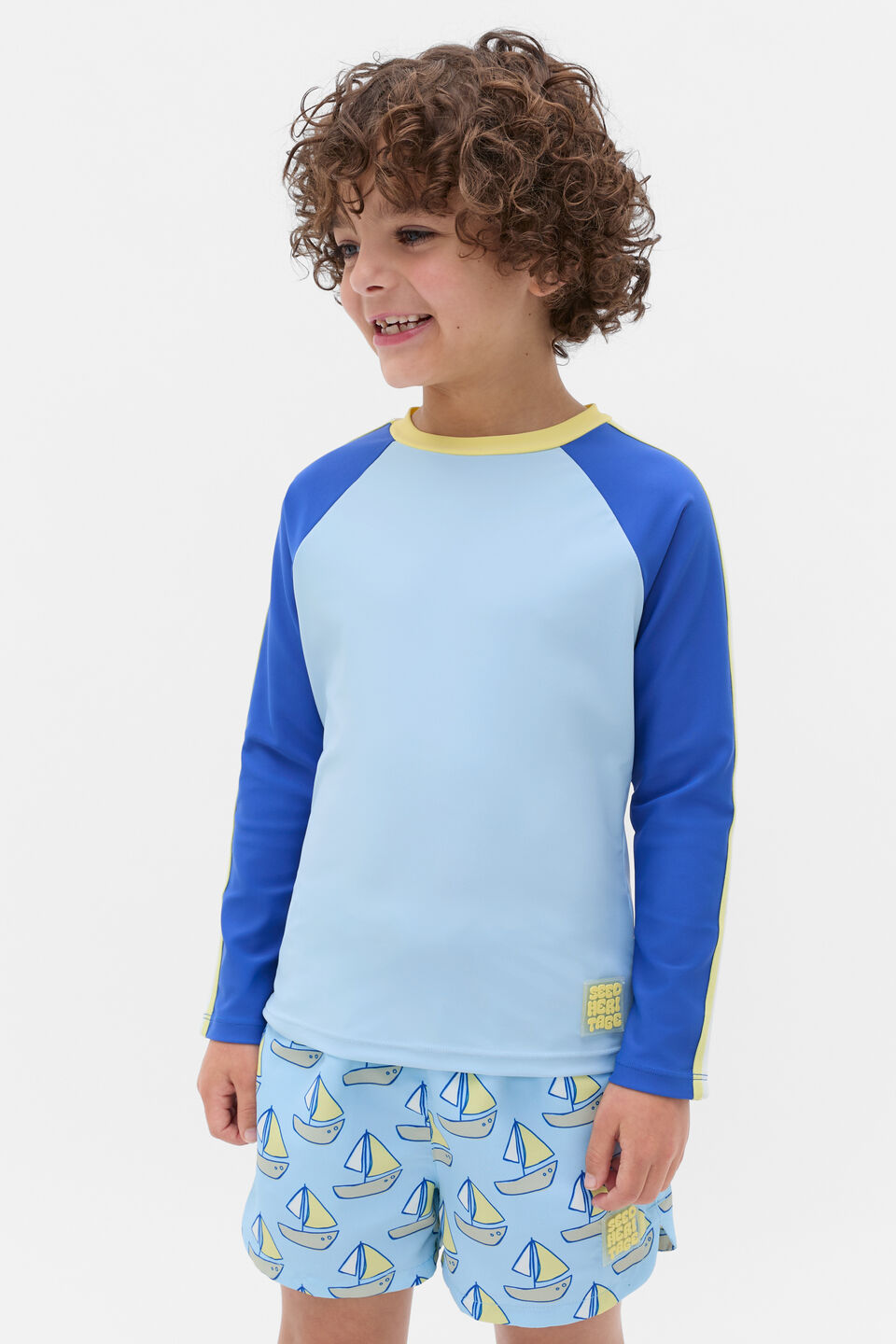 Colourblock Rashvest  Arctic