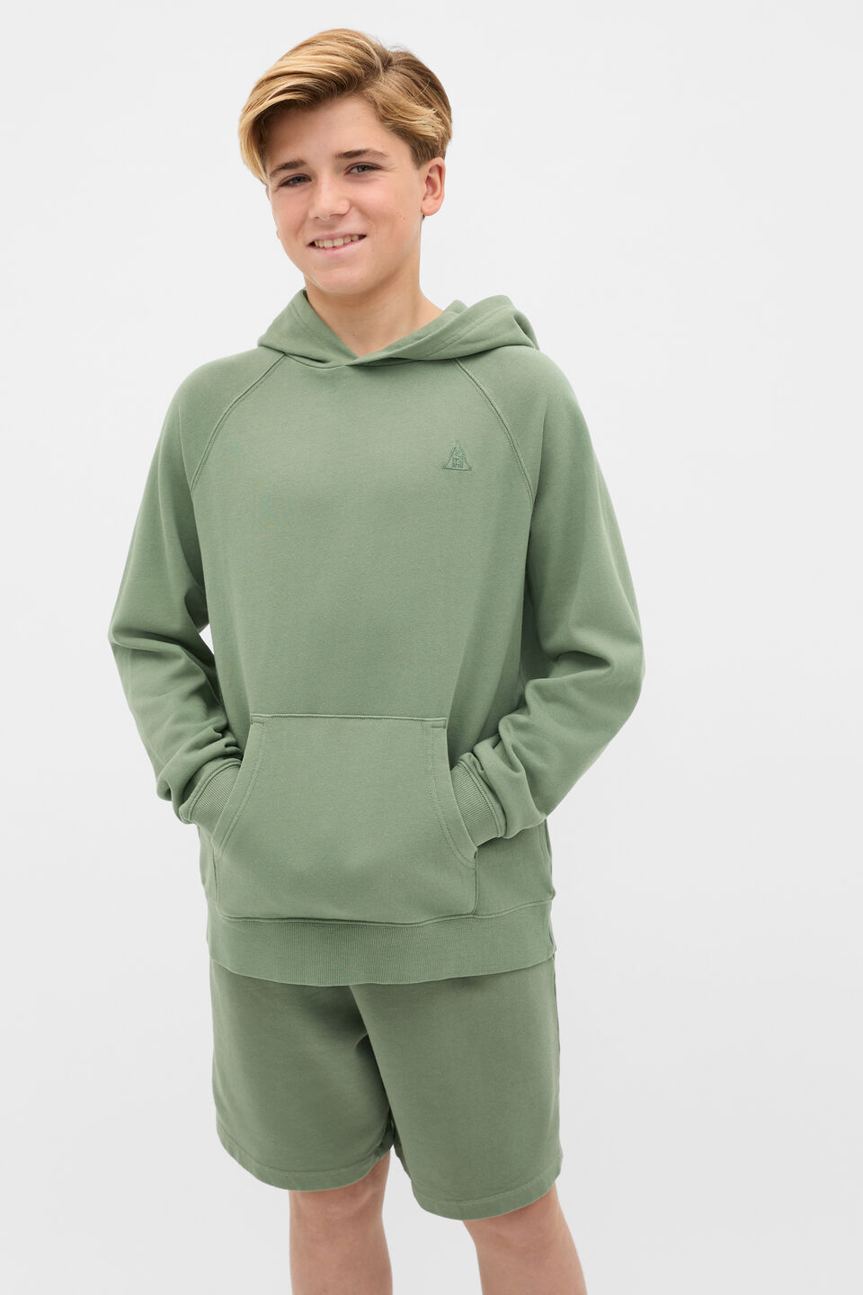 Garment Dye Hoodie  Sage