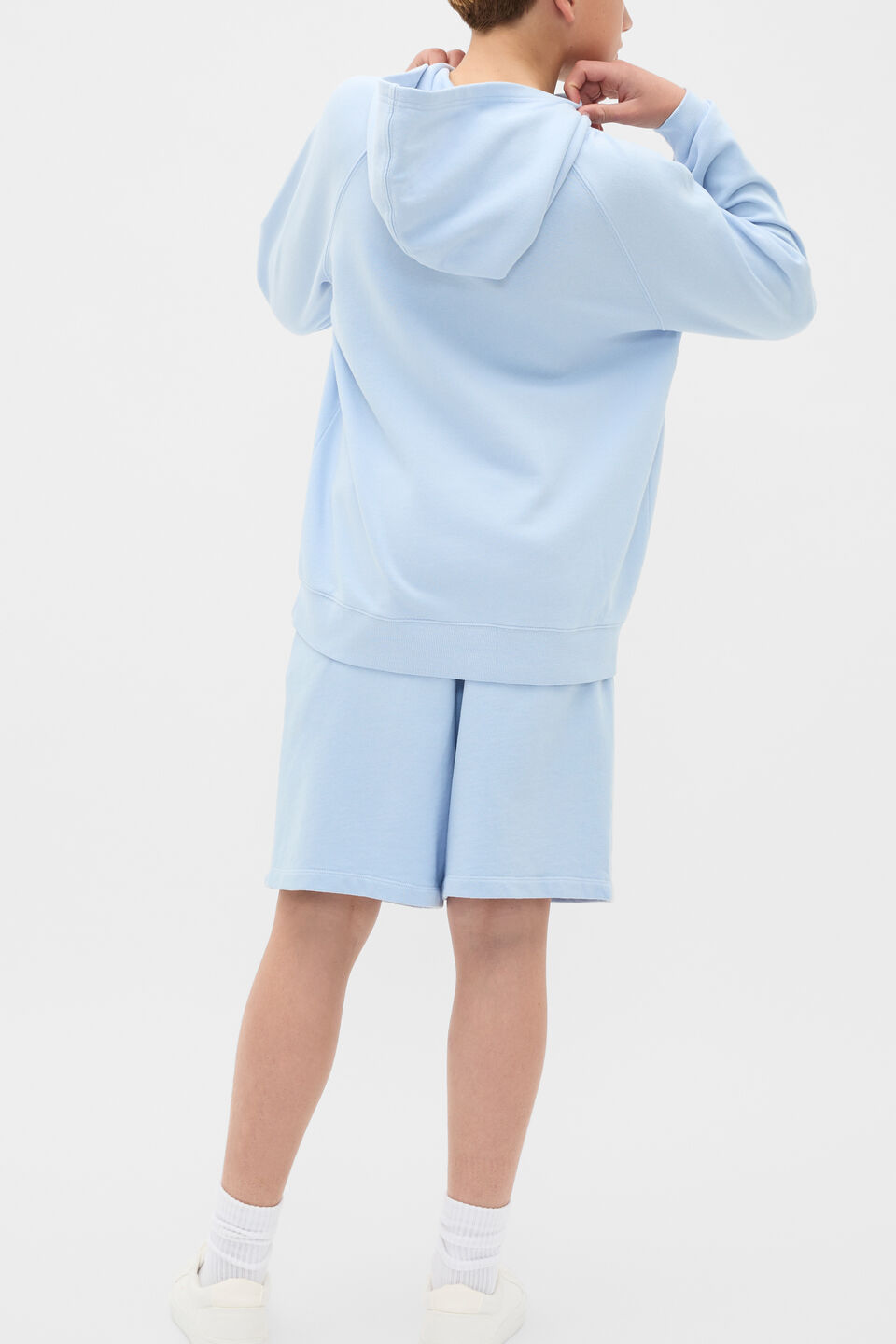 Garment Dye Hoodie  Sky