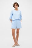 Core Linen High Rise Short  Chalk Blue Crossdye  hi-res