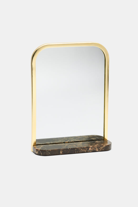Enzo Desk Mirror  Chestnut  hi-res