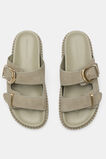 Sienna Buckle Slide  Caper Suede  hi-res