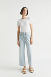 Core Rib Tee  Whisper White  hi-res