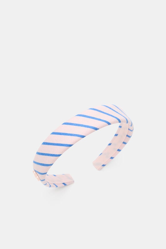 Stripe Headband  Pink Stripe  hi-res