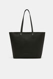 Knitted Carry All Tote  Black  hi-res