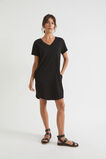 Core Tee Dress  Black  hi-res