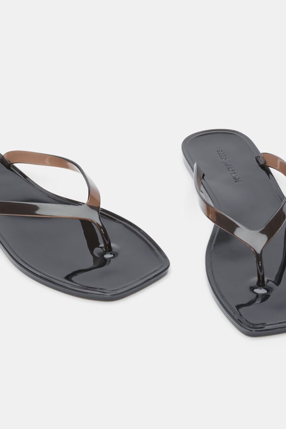 Elle Jelly Flip Flop  Chocolate  hi-res