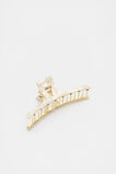 Open Resin Hair Claw  Ivory  hi-res