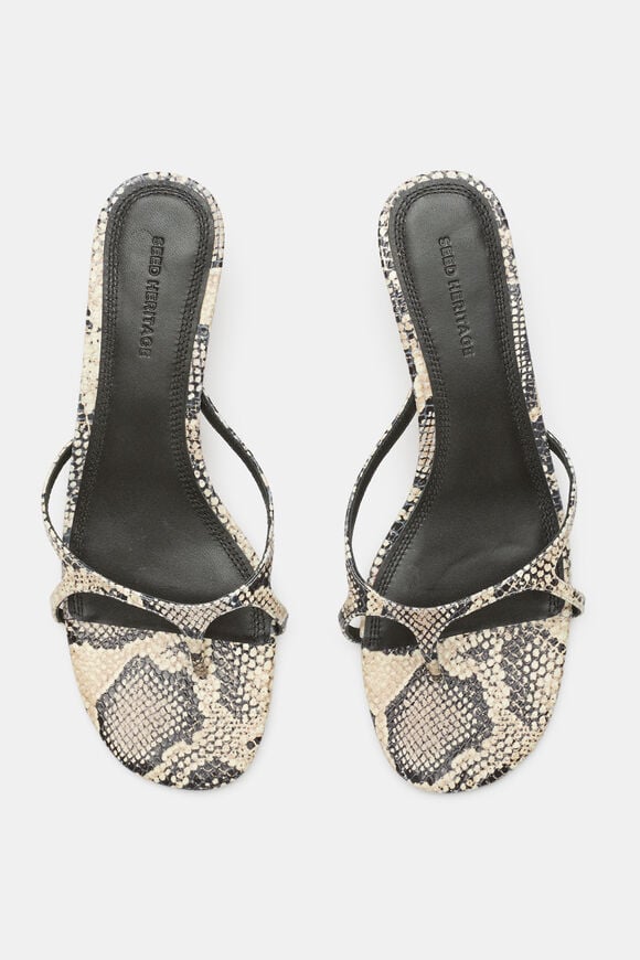 Isadora Heel  Snake Print  hi-res
