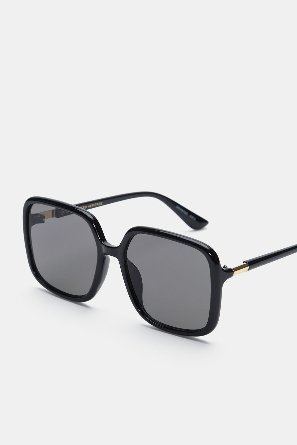 Jess Oversized Sunglasses  Black
