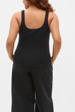 Core Heritage Rib Tank  Black  hi-res
