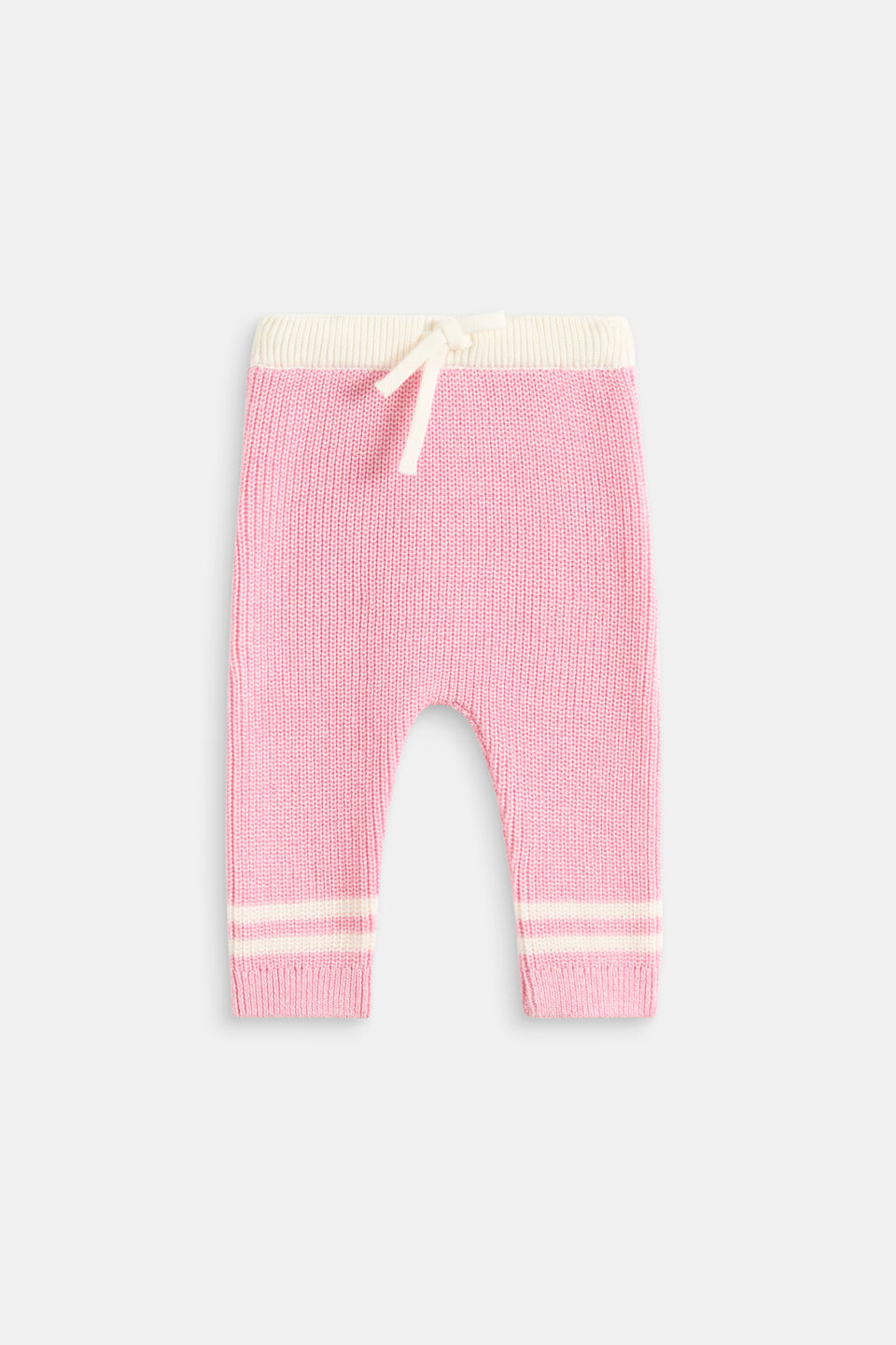 Sporty Knit Pant  Classic Cream