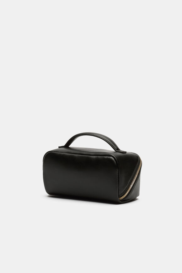 Zip Around Cosmetic Case Small  Black  hi-res