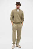 1/4 Zip Knit  Putty  hi-res