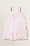 Metallic Stripe Dress    hi-res