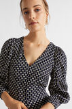 Diamond Geo Midi Dress  Midnight Sky Geo  hi-res