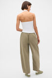 Cotton Elasticated Pant  Caper  hi-res