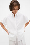 Poplin Short Sleeve Shirt  Whisper White  hi-res