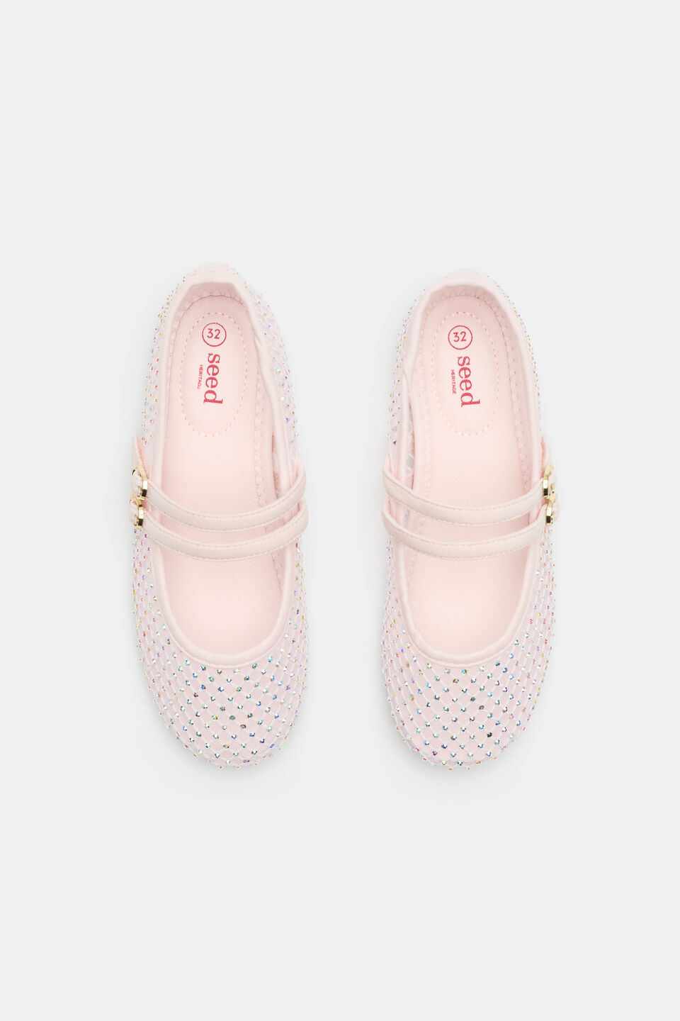 Mesh Jewel Ballet  Pink Lemonade