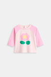 Floral Raglan Tee  Pink Lemonade  hi-res