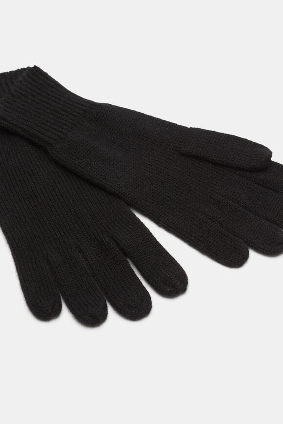 Cashmere Gloves  Black  hi-res