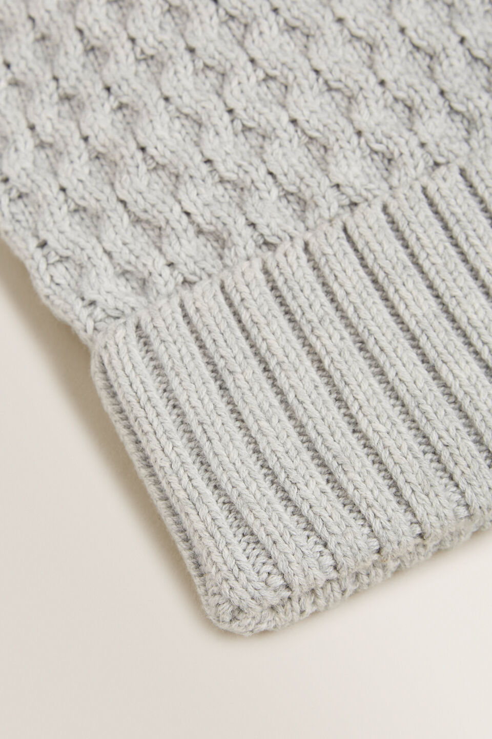 Honeycomb Knit Beanie  